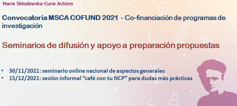 sesiones informativas, COFUND, MSCA