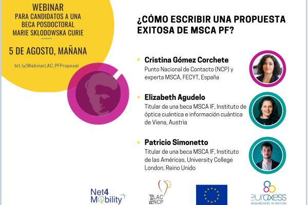 Sesión informativa MSCA para América Latina y Caribe