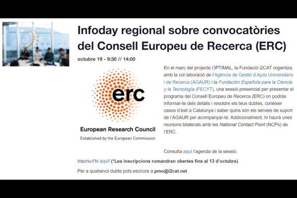 Infoday Regional Catalunya_ convocatorias ERC 2024