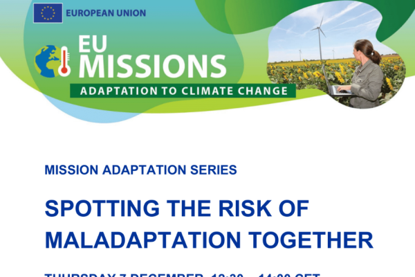 Webinario “Spotting the risk of maladaptation together”