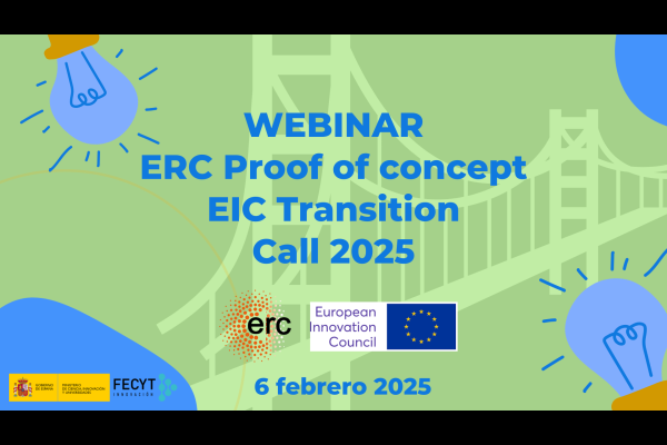 Webinar ERC-Proof of Concept-2025 y EIC Transition 2025