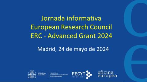 Jornada Informativa nacional ERC-AdG-2024
