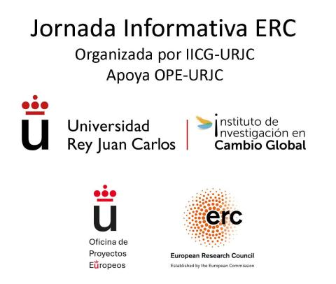 Jornada informativa ERC organizada por IICG-URJC