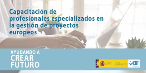Capacitación proyectos europeos CDTI