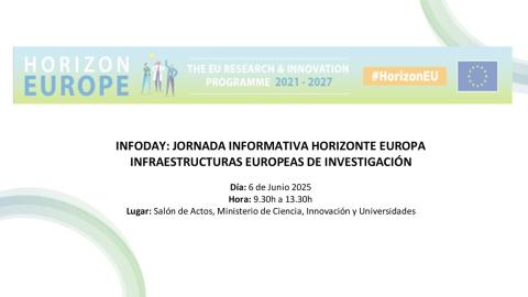 JORNADA INFORMATIVA HORIZONTE EUROPA INFRAESTRUCTURAS
