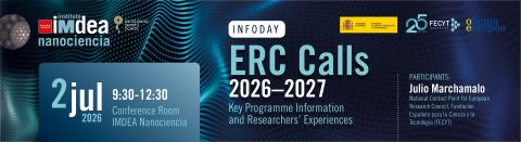 ERC Jornada IMDEA Nano